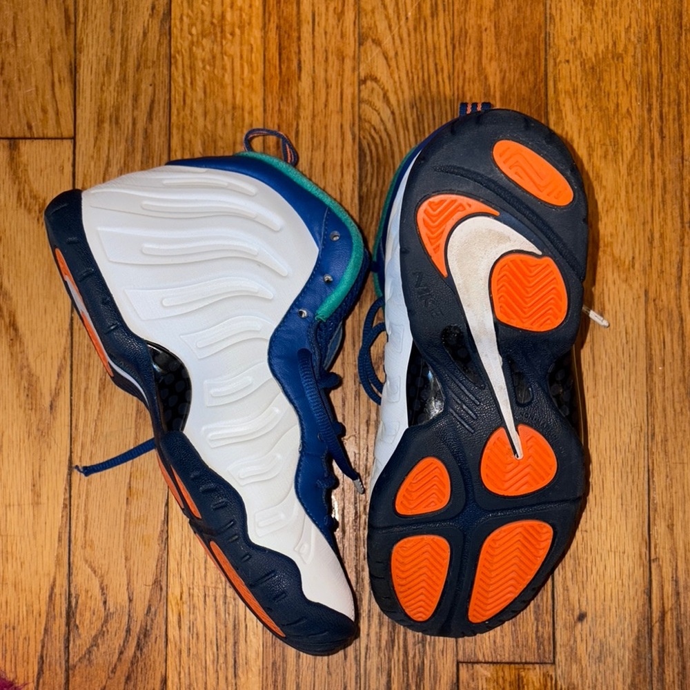 Nike Kids Blue and White Sneakers